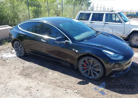 2020 Tesla Model 3 Performance Dual Motor All-Wheel Drive from USA, damaged, VIN 5YJ3E1EC6LF804638